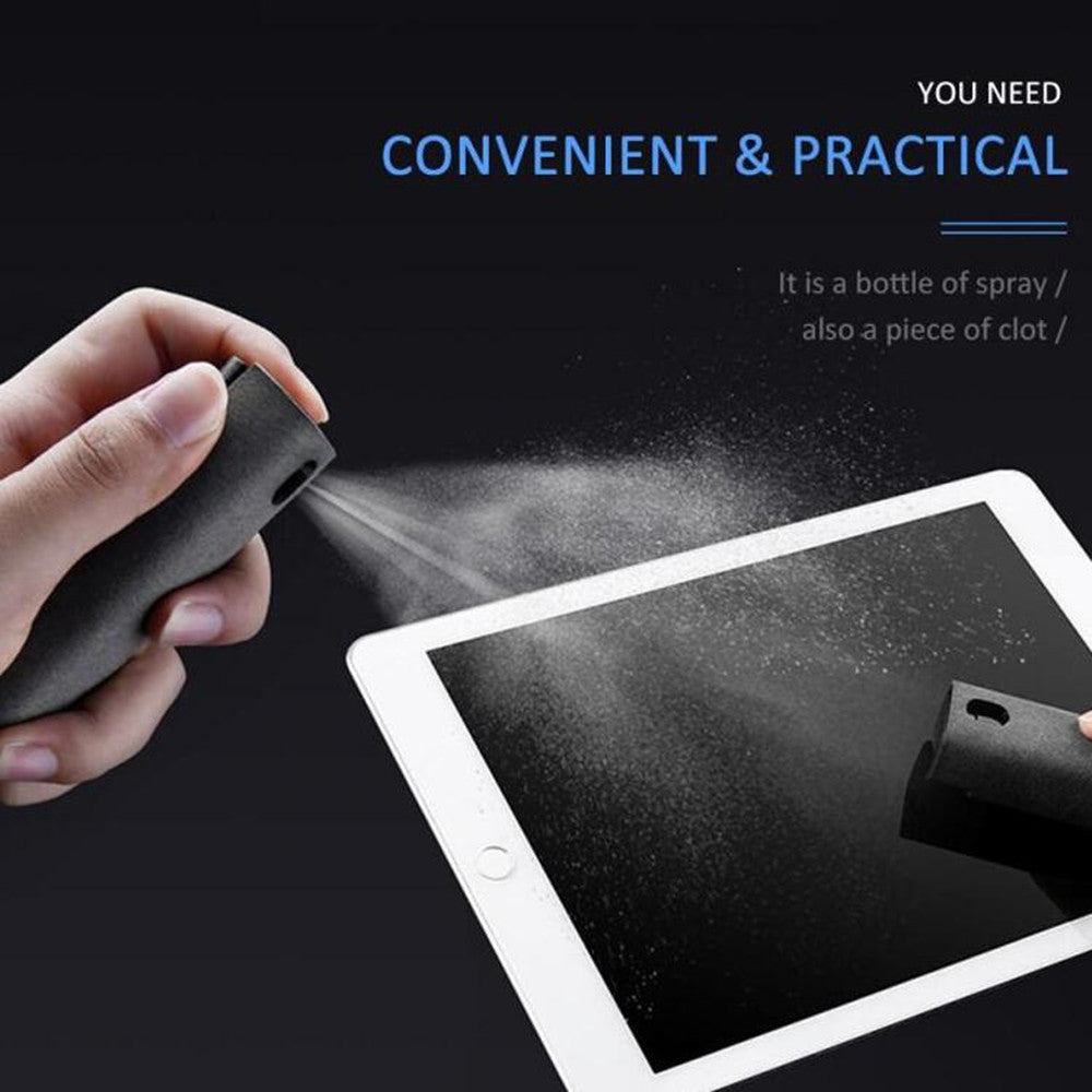 2-in-1 Screen Cleaner Spray & Microfiber Wipe