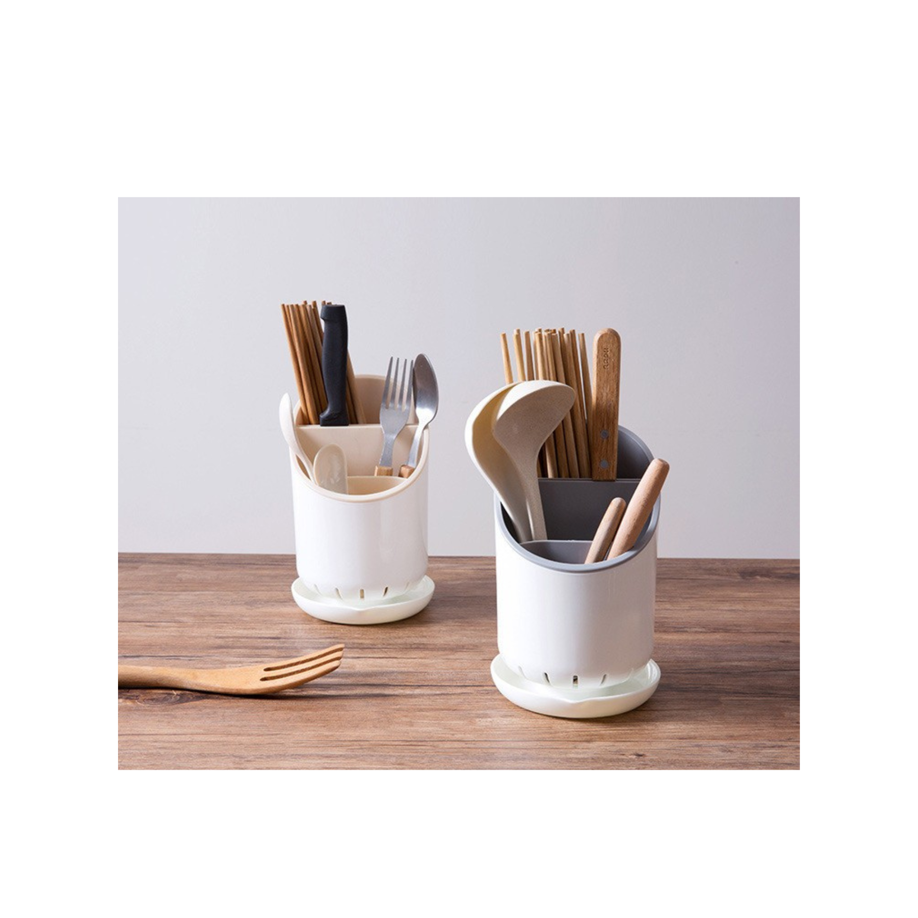 Detachable Kitchen Utensil Drain Holder